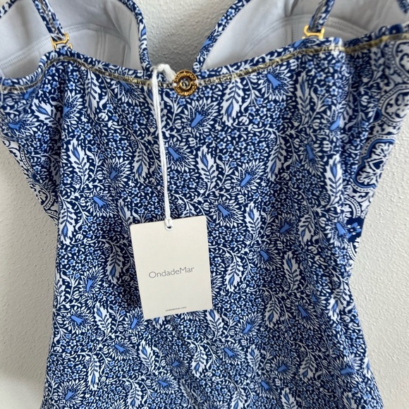 NWT OndadeMar x Anthropologie Cassia One Piece Swimsuit, size S - Picture 4 of 7